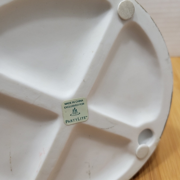 PartyLite Santa Checking His List candle holder Party Lite Santa's List votive - Picture 12 of 13